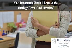 Check spelling or type a new query. What Documents Should I Bring At The Marriage Green Card Interview Hlg