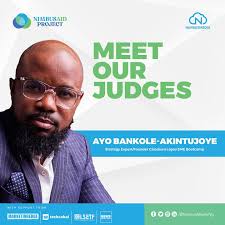 Ayo Bankole is one of the judges