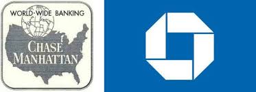 The Chase Logo Was Introduced In 1961 When The Chase National Bank And The Bank Of The Manhattan Company Merged To Form Th Banks Logo Visual Identity Identity