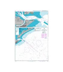 British Admiralty Nautical Chart 3183 Approaches To Galveston Bay