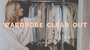 For over 30 years the closet lady has been helping people dig their way out of chaotic closets creating an organized calm environment. Huge Wardrobe Clear Out Multi Closet Declutter How I Organise My Clothes Youtube