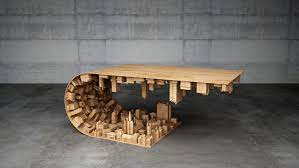 Add a little farmhouse style to your living room by centering the design around the. This Inception Inspired Coffee Table Is An Architect S Dream Literally Archdaily