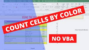 How to count colored cells in excel. How To Count Fill Color Cells In Excel Herunterladen