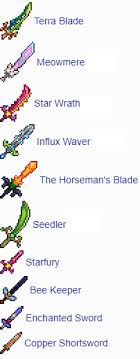 In addition to acting as a direct replacement to lead and iron anvils and inheriting all of their crafting recipes, they further. Terraria 1 4 How To Get The Zenith Gamepretty