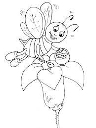 Abeille 19 Coloriage Abeille Abeille Dessin Coloriage Insectes