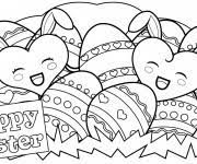 Oeuf de paques a colorier 30 dessins a imprimer gratuitement. Coloriage Paques Maternelle Dessin Gratuit A Imprimer