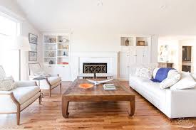 Living Room Remodel Tulsa Ok Sherwin Williams Natural Tan Walls White Heron Trim Small Space Living Room Living Room Remodel Country Cottage Living Room