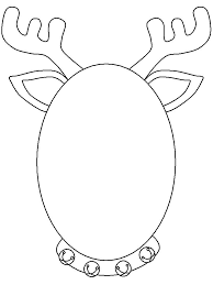 Bellows Reindeer Face Merry Christmas Coloring Pages Christmas Projects For Kids