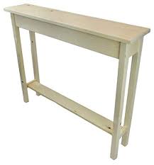 Yeah, the fabric needed to be easily cleanable. Amazon Com 36 Narrow Console Sofa Table Unfinished Foyer Pine Table With Bottom Storage Shelf Handmade