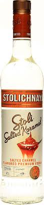 Stolichnaya salted karamel 37.5% 1l. Stolichnaya Salted Karamel Flavored Vodka