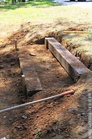 How To Terrace A Slope With Railroad Ties Wie Man Einen Hang Mit Eisenbah Modern Design Abschussiger Garten Garten Stufen Geneigter Hinterhof