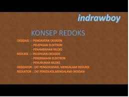 1 Jelaskan Pengertian Reduksi Dan Oksidasi Berdasarkan Konsep Berikut Brainly Co Id