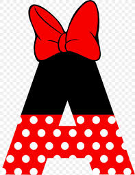 It is where mickey and the gang go to relax and have fun. Minnie Mouse Disney Alphabet Letters