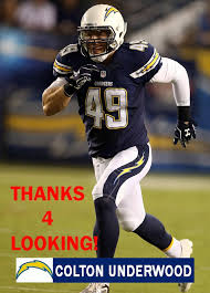 Let's get that out there just in case you watched the season opener i covered underwood (and even did a story on his charity work) in 2015, so i figured i would watch the. Colton Underwood 2014 San Diego Chargers Football Card