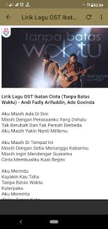 Nonton tv online bersama indonesia. Ost Ikatan Cinta Offline Lirik Apk