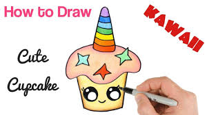 How to draw a cute unicorn cupcakesubscribe: Unicorn Cupcake Easy Cute Cupcake Drawing Novocom Top