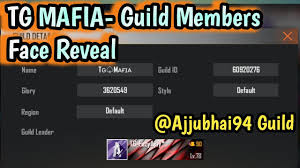 Some of the famous & stylish free fire nicknames that you can use are : Tg Mafia Guild Members Profile Details Youtube