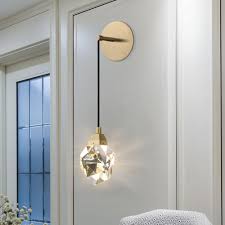 Wall lights bedroom lighting ideas modern. Modern Minimalist Crystal Wall Lamp Living Room Bedroom Bedsize Diamond Design Crystal Wall Light Sconces Led Indoor Wall Lamps Aliexpress