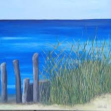 Oyats Gustave A La Mer Peinture Acrylique Peinture Acrylique