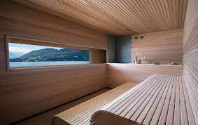 This Lake Como Hotel S Secret Suite In An 18th Century Villa Is One Of The Most Serene Spots In Italy Sauna Design Sauna House Sauna Room