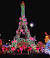 Wallpaper Eiffel Tower Christmas