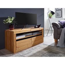 So manche modelle können nämlich ganz schön wuchtig wirken, und sind komplementiert wird ein weißer fernsehschrank oft mit türen aus glas, was wiederum modern und raffiniert aussieht. Tv Bank Tv Lowboard Schwarz 140 Cm Tv Schrank Eiche Rustikal Tv Kommode Weiss Schrankwand Tv Lowboard Wohnzimmermobel Tv Mobel