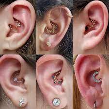 Daiths Are One Of Our Very Favorite Piercings And We Have Tons Of Jewelry Options To Make Your Unique Come On In Earings Piercings Piercing Gold Bar Earrings