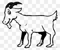 Goat Outline Animal Free Black White Clipart Images Goat Clip Art Black And White Free Transparent Png Clipart Images Download