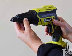 Brushless Ryobi Drywall Screw Gun Tool Review Her Tool Belt