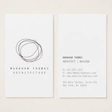 Minimal And Modern Designer Scribble Logo Business Card Zazzle Com Business Cards Minimal Business Card Logo Business Card Design