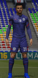 Firstly, england's second kit should be red. England Away Kit Euro 2020
