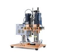 Semi Automaitc Mouth Washing Cap Press Machine for Plastic ...