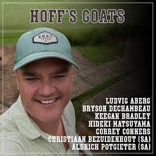 Two down, two to go!! Here's how the Major Goat leaderboard is shaping up  after the first two majors of the year. The big question is, can T-Bag come  back at Oakmont