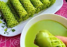 Resipi Roti Jala Pandan Bersama Sos Manis Oleh Nor Al Fatihah Recipe Roti Lemak Gula