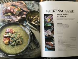 Varkenshaasje Met Mosterd Mosterd Oven Vlees