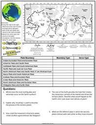 Some questions also ask you to identify the characteristics of a particular tectonic plate. 12 Plate Tectonics Ideas Plate Tectonics Earth Science Tectonic Plates Activities
