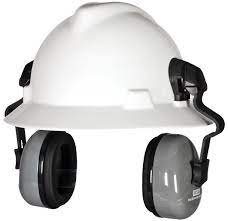 Hard Hat Earmuffs And Hearing Protection