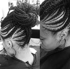 Just look at these gorgeous alternate braids which meet to create one of the most beautiful instances of. 12 Pretty African American Braided Hairstyles Popular Haircuts African Braids Hairstyles Natural Hair Styles Cornrow Hairstyles