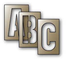 Les principales applications des pochoirs de peinture pour aérosol sont la décoration de meubles et d'objets, l'illustration, le modelage, les peintures murales, la décoration textile, le. Pochoir Routier Signalisation Kit 26 Lettres En Fibre De Bois 6 Mm Groupe Emrodis