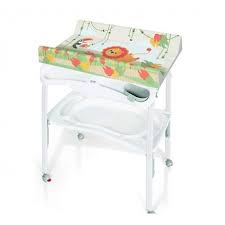 Closing lock.cap and tube for draining.dimensions and weight baby bath changing mat brevi praticodimensions open: Brevi Foldable And Practical Baby Bath And Dresser Jungle