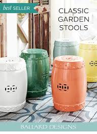 Classic Garden Stool Ballard Designs Classic Garden Garden Stool Ballard Designs