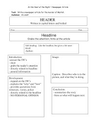 Best Photos Of Writing Newspaper Article Template Newspaper For In Report Writing T In 2020 Newspaper Article Template Newspaper Article Format Report Writing Template