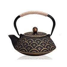 Amazon Com Japanese Tetsubin Cast Iron 40 Oz Aztec Teapot Teapots Tea Pots Cast Iron Tea Pot Tea Pot Set