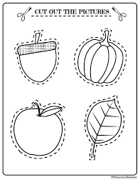 Free Printable Fall Worksheets For Preschoolers