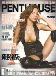 Penthouse Magazine Oct 2010 Featuring Covergirl Nina James - Midtown Comics