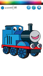 Thomas, henry, gordon, edward, emily, james, percy and toby are colorful, living trains. Trains And Friends Coloring Game Paint Thomas Version Apps 148apps