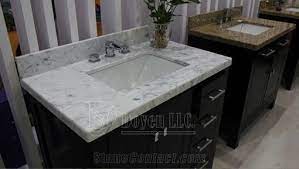4 granite sealing is required once a year; Distributor Granite Vanity Tops White Carrara Marble Vanity Tops Standard Granite Tops Bathroom Vanity Bath Vanity Countertops From China Stonecontact Com