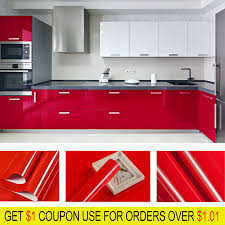 Here is one such design, which features a white pvc panel ceiling. Home Decor 5 10m High Gloss Wallpaper Roll Self Adhesive Pvc Kitchen Furniture Wall Sticker Home Furniture Diy