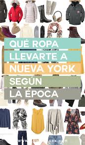 El Tiempo En Nueva York Y Que Ropa Llevarte Segun La Epoca Ropa Para Viajes Ropa De Viaje Ropa Para Viaje