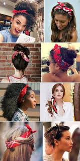 Beautiful Hairstyles With Scarf And Bandanna Lilostyle In 2020 Headband Hairstyles Cute Bandana Hairstyles Scarf Hairstyles